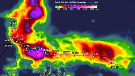 Philippines Satellite Weather Map .